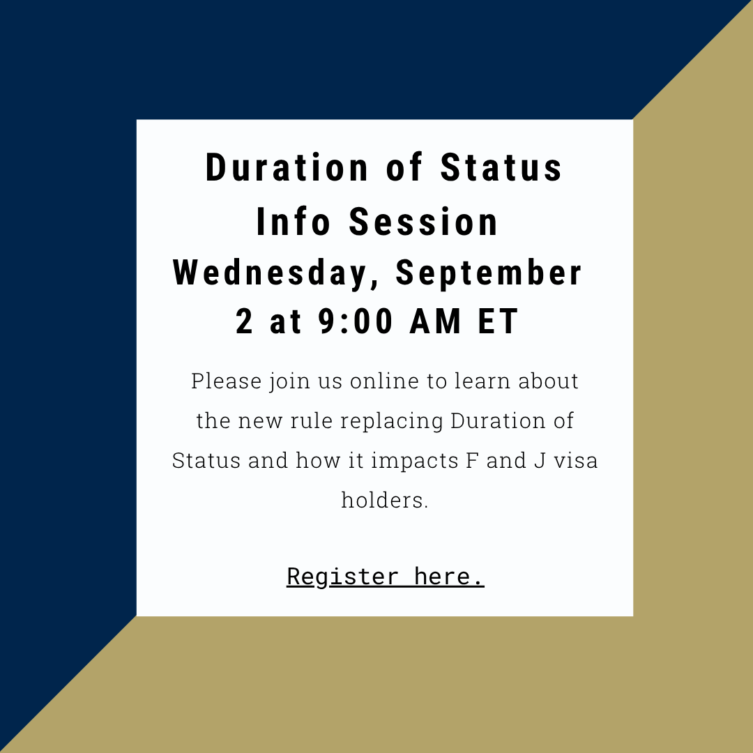 Register for our next Duration of Status webinar.