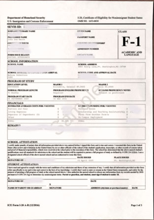 What Do Correct Documents Look Like? | International Students and ...