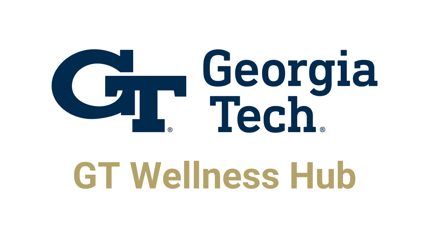 A logo of the GT Wellness Hub